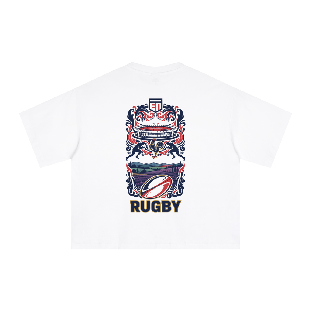 International French White Tee