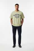 Bean Green tee - full body front view