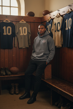 Charcoal in rugby club