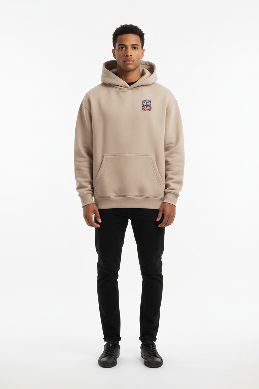 French Rugby Hoodie – Front View