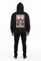 International Ta Moko Hoodie – Full Back, Hood Down