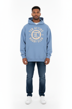 Light Blue Hoodie - Male Model