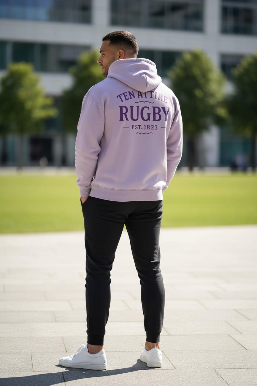 Male model back view