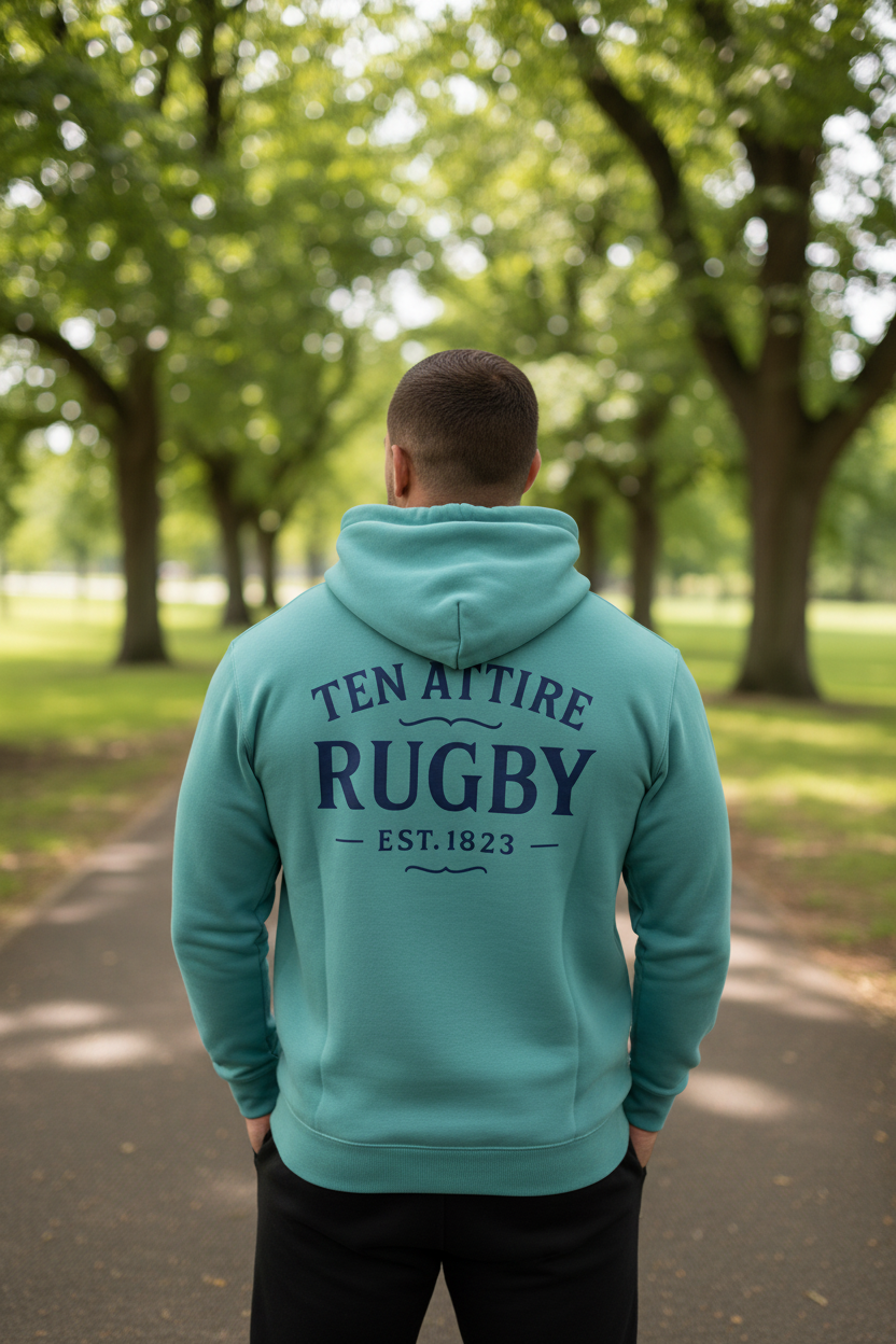 Male model back view