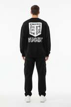 R Rugby Crewneck Back View