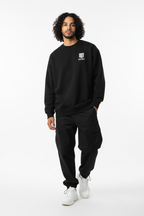 R Rugby Crewneck Front View