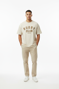 Rugby Club cream tee - full body