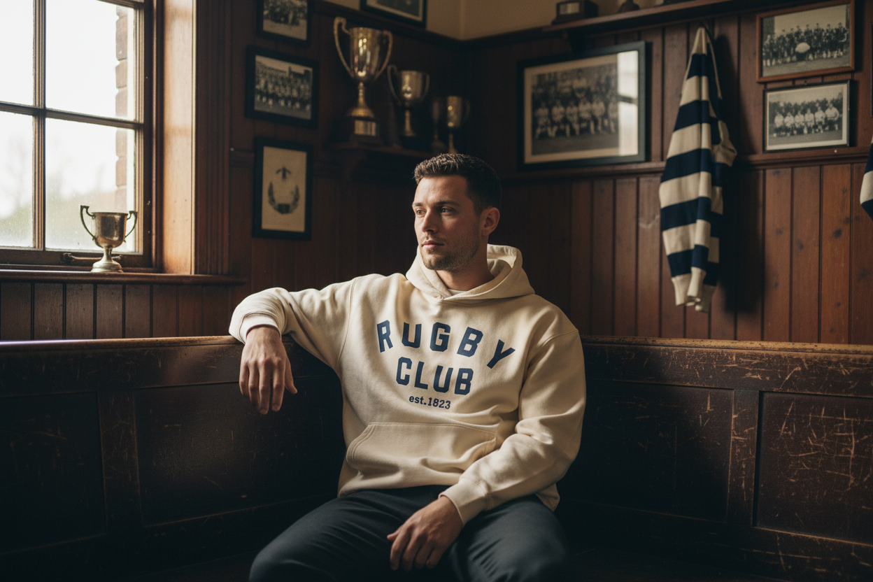 Rugby Club Hoodie - Clubhouse