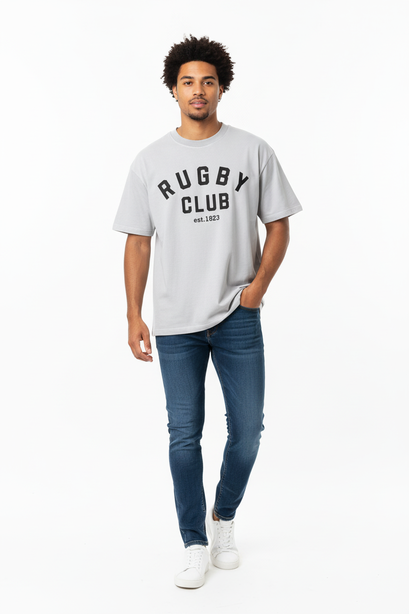 Rugby Club tee - front view
