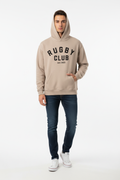 Taupe Hoodie - Full Body