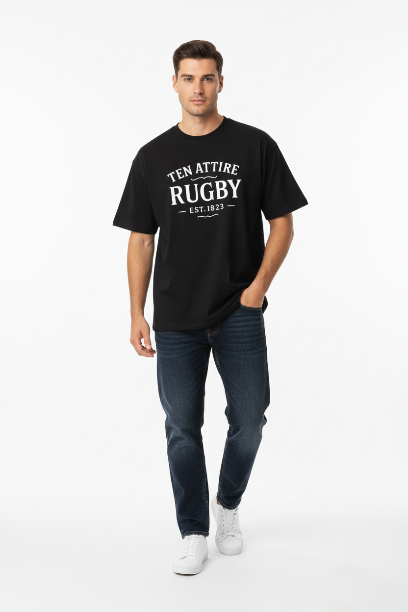 Ten Attire Rugby Lifestyle Shot