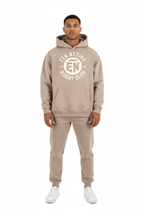 Ten Attire Sand Hoodie - White Background