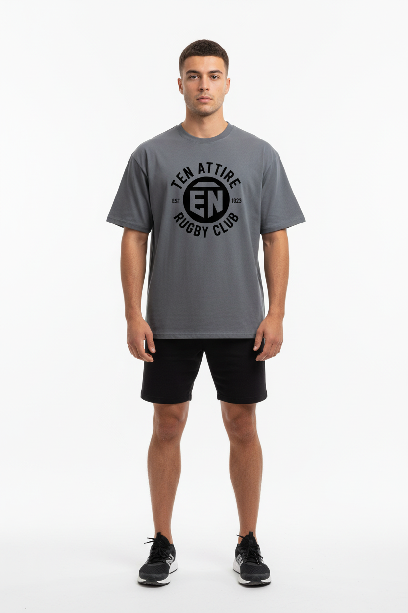 Ten Attire Slate Grey - White Background