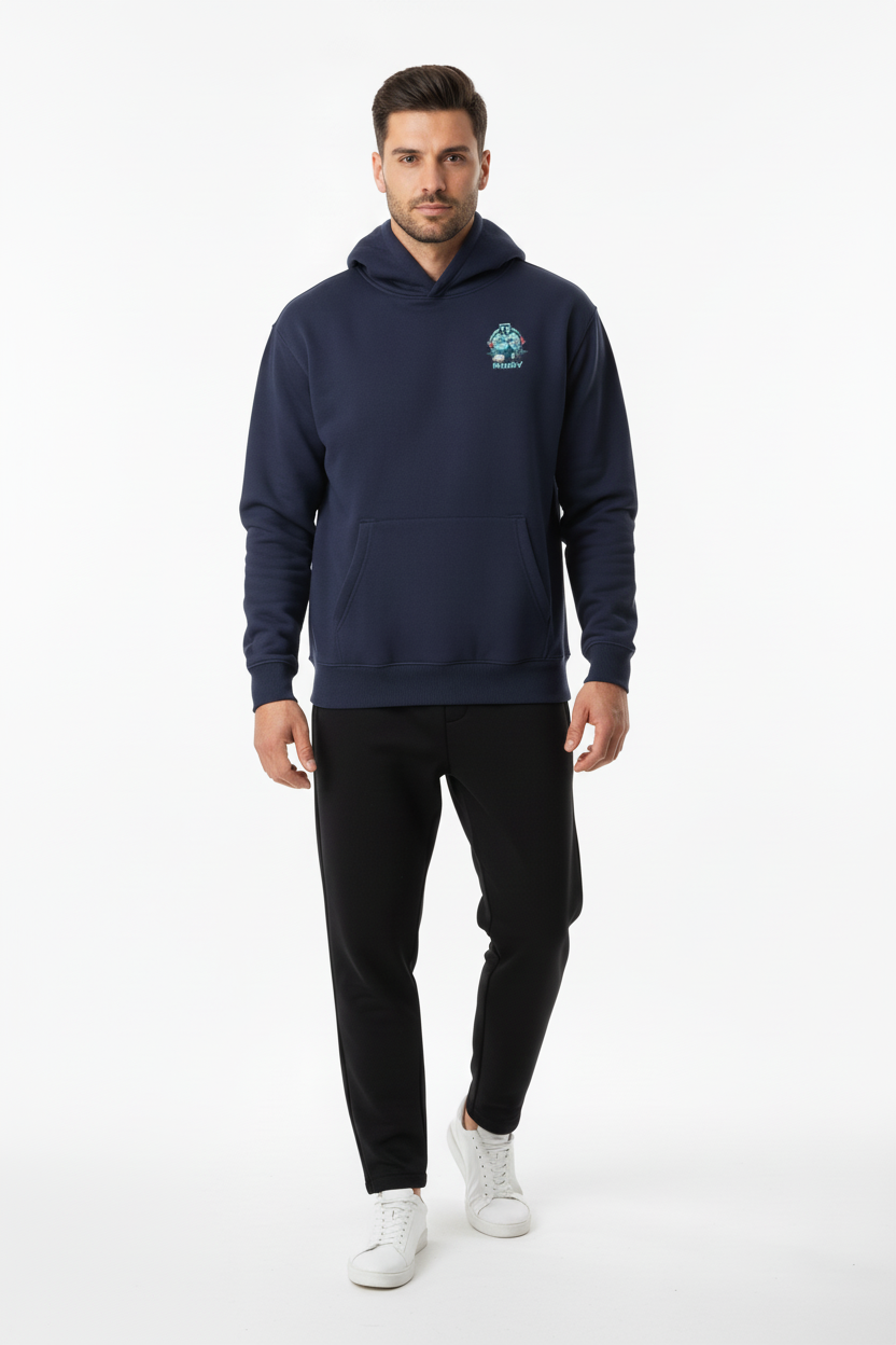 Ten Rugby Hoodie – No Hood Drawstring